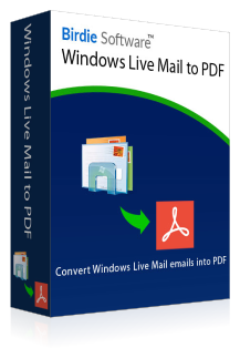 Windows Live Mail to PDF Converter Box
