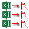 Create separate PDF for each EXCEL
