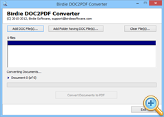 Click on Convert DOC to PDF