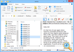 Open EML files in Email Client