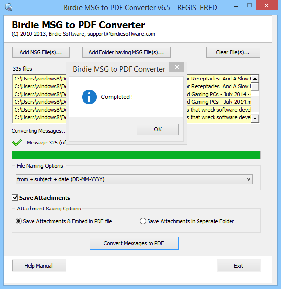 MessageSave For MS Outlook V3.0.0.125 With Keygen