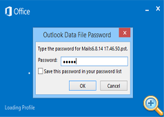 Open Outlook & Paste Password