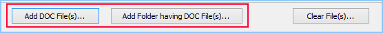 Add Multiple DOC files to convert into PDF