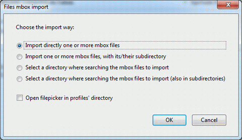 Import Converted MBOX File