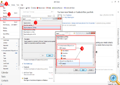 Export Address Book From eM Client