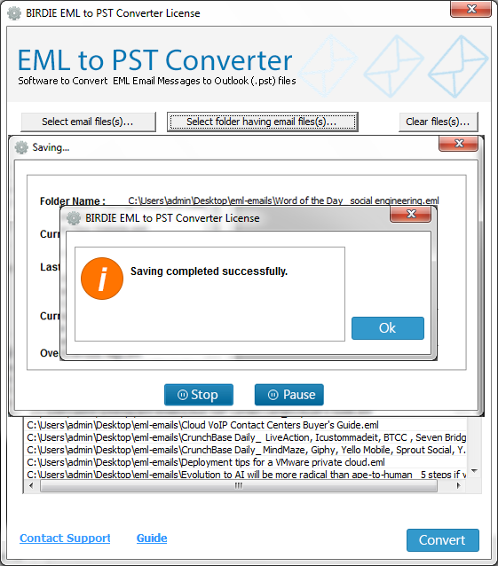 Start Conversion