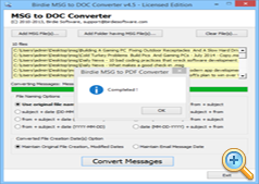 Conversion Completed