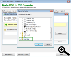 Convert multiple MSG Files to PST