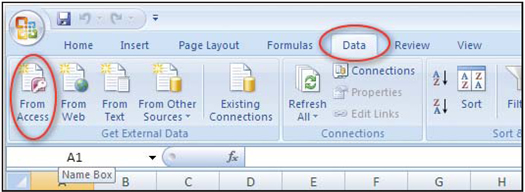 Steps To View Access Database In Excel 