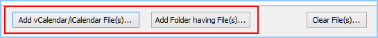 Add iCal/vCal in batch
