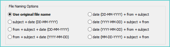 Select File rename Option